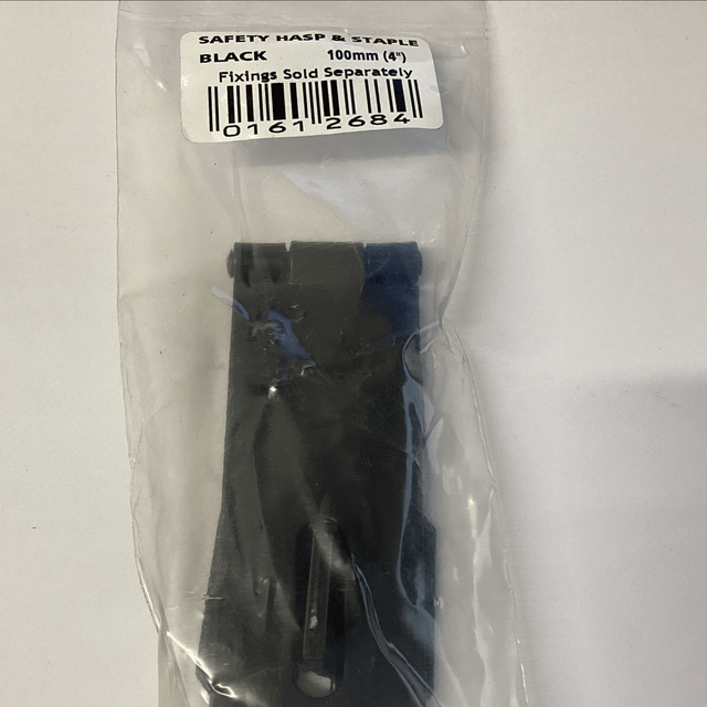 Safety hasp & stap 100mm 0161268