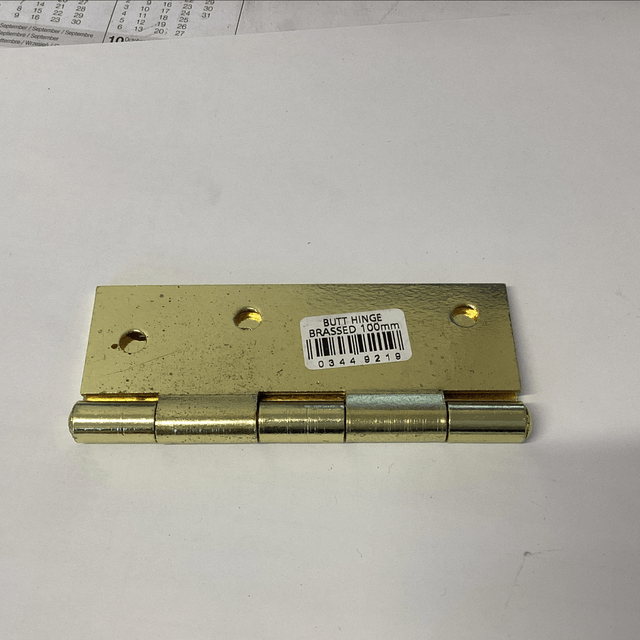 Brass hinge  100mm 0344921