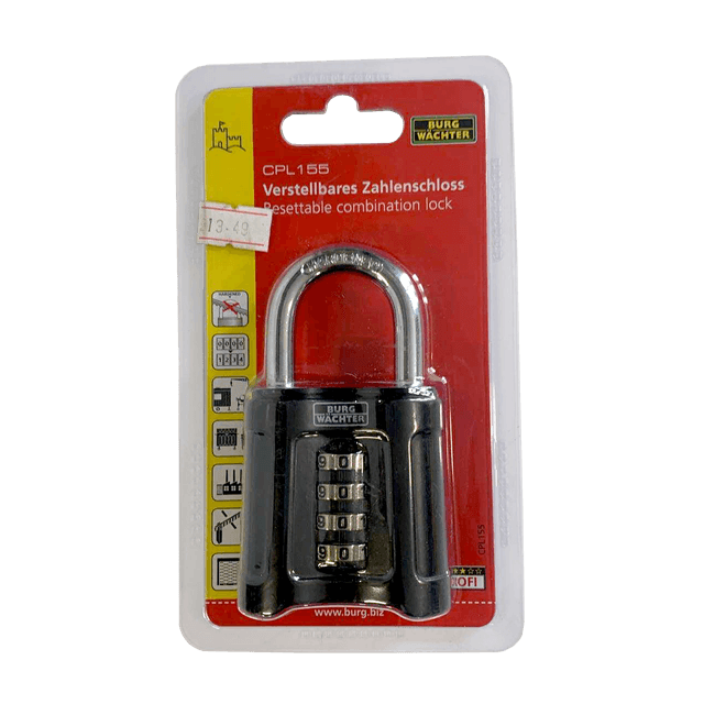 Resettable Combi Lock / BURG WACHTER / 0080 