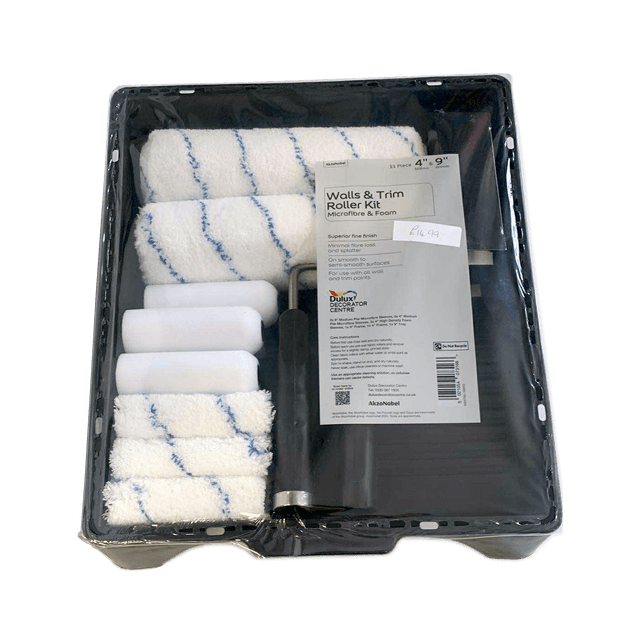 Walls & Trim Roller Kit / 11 Piece / DULUX 
