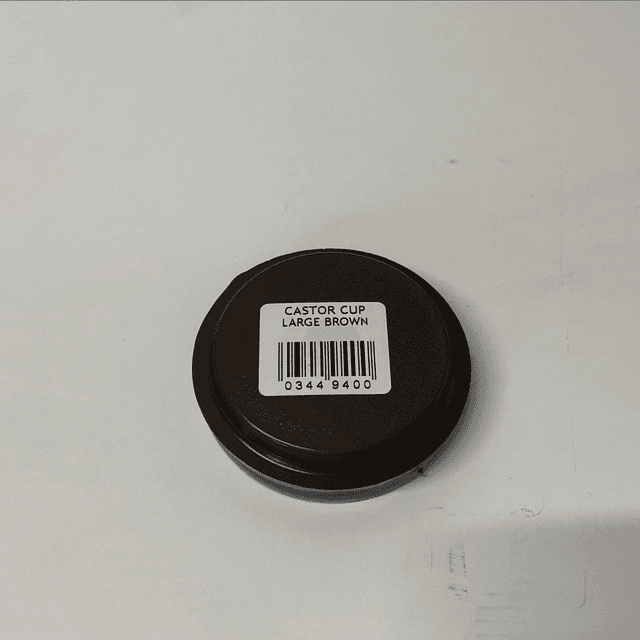 Brown castor cup 0344940