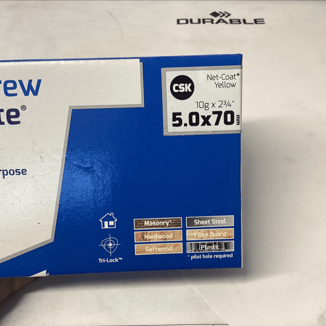 Screw tite box 5x70