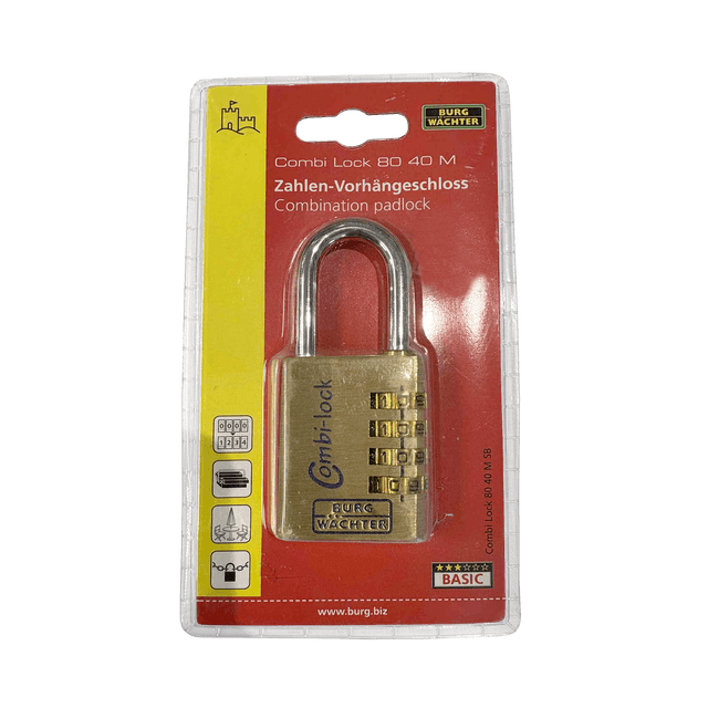 Combination Lock / 2610 / PADLOCK / BURG WATCHER