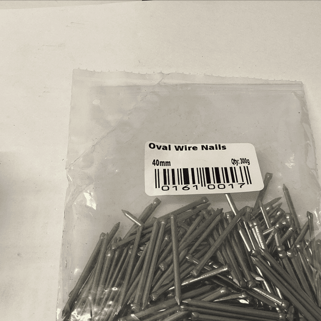 Oval wire nail 40mm 0161001