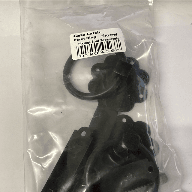 Gate latch blk 0190456